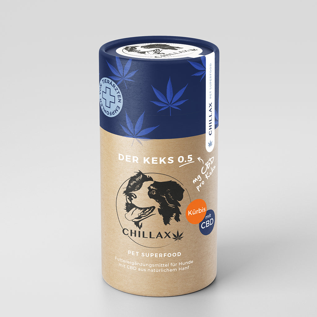 Hundekekse - Kürbis-Huhn mit CBD