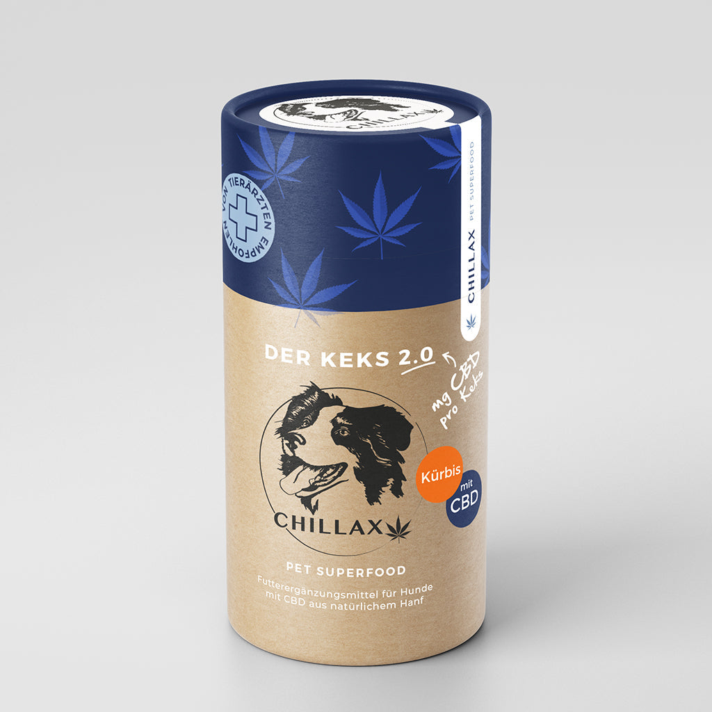 Hundekekse - Kürbis-Huhn mit CBD