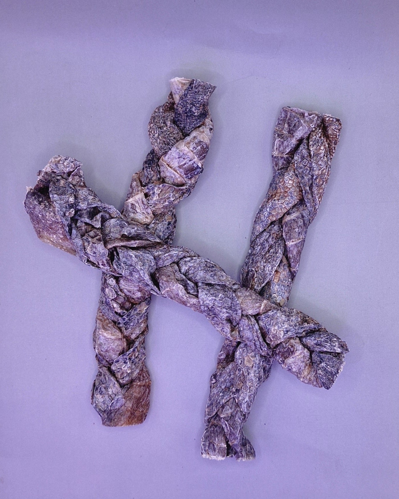 Straussen Getrocknete Geflochtene Haut